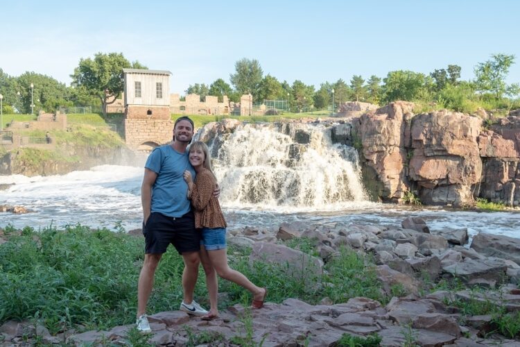Falls Park @Traveling Newlyweds