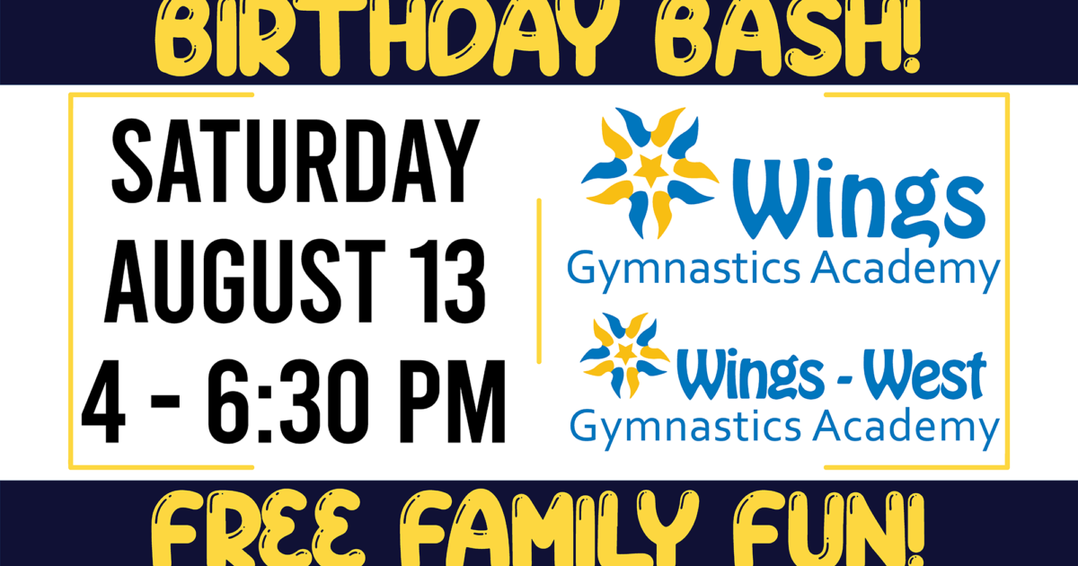 Birthday Bash Wings Gymnastics Experience Sioux Falls
